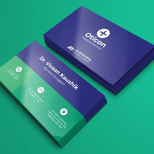 Glossy Visiting Cards