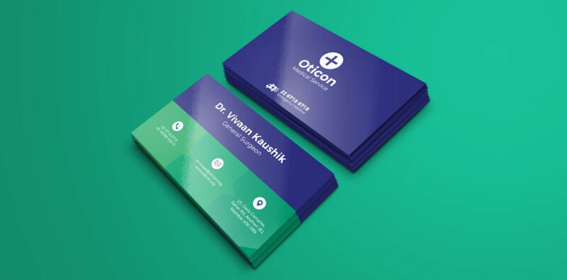 Glossy Visiting Cards