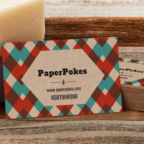 Kraft Visiting Cards