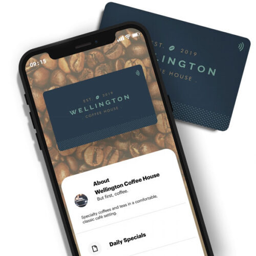NFC Visiting Cards with SPinturaArt Connect