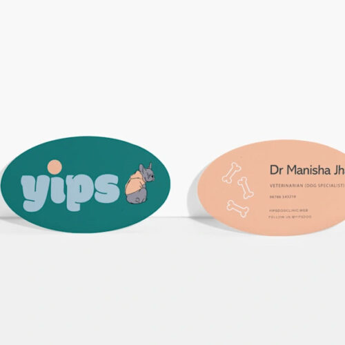 Oval Visiting Cards