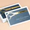 Raised GOLD Foil Visiting Cards