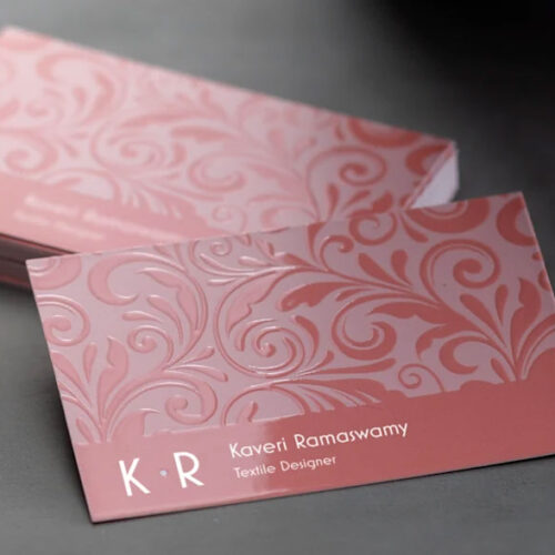 Spot UV Visiting Cards