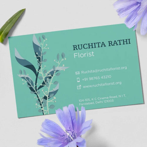 Velvet Touch Visiting Cards