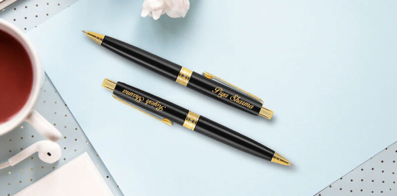 Parker Lac Black Ball Pens