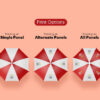 Two-Fold Umbrellas